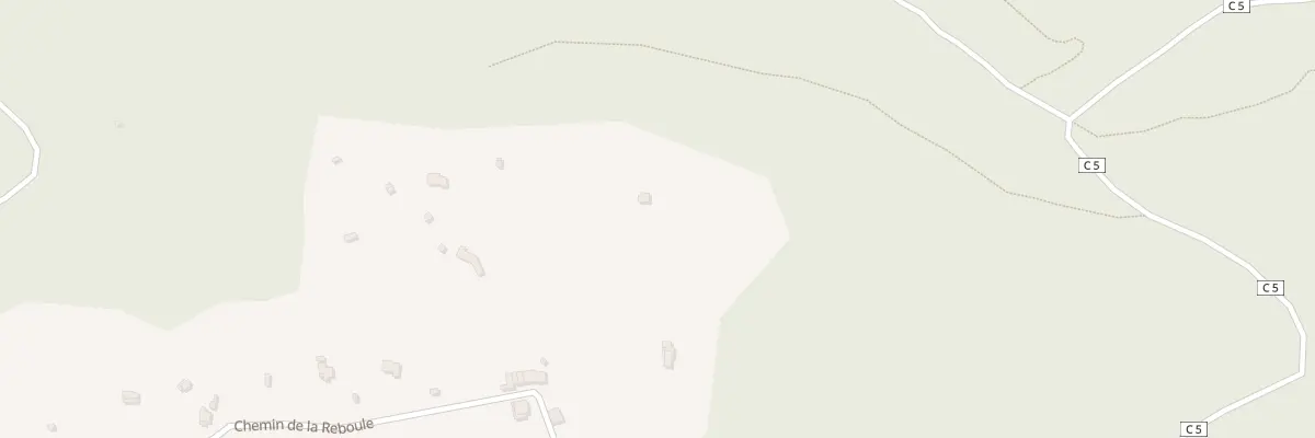 Plan du 247 La Reboule à Évenos