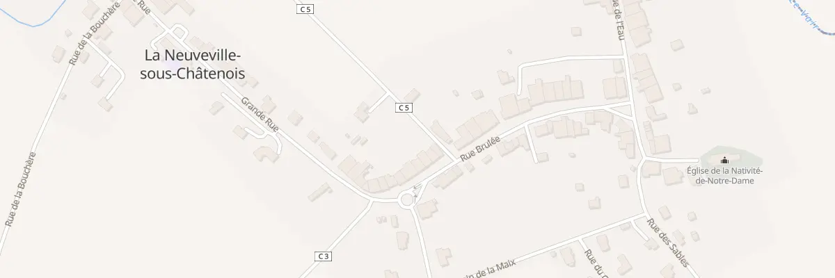 Plan du 53 Rue Brûlée à La Neuveville-sous-Châtenois