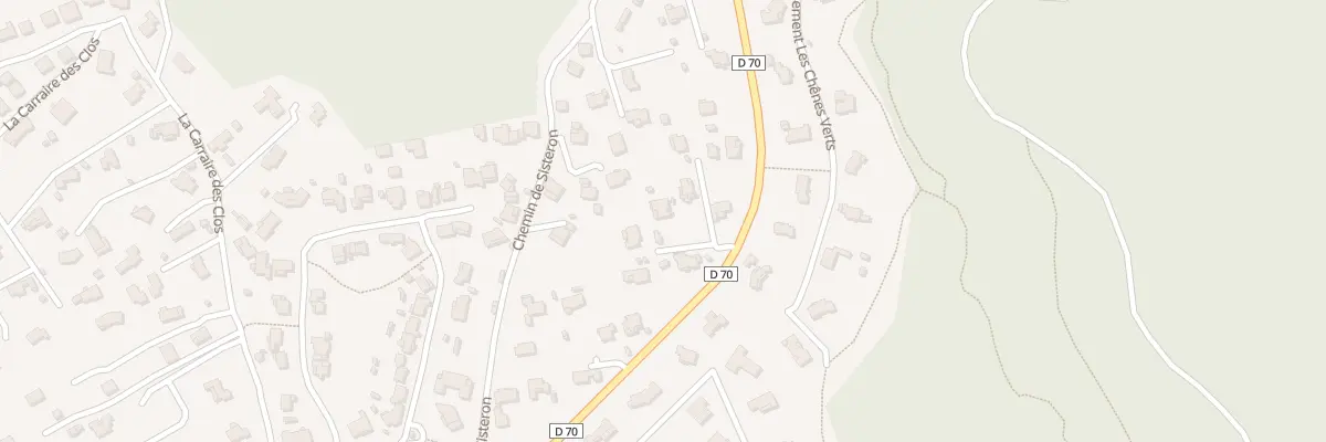 Plan du 2513 Rte Departementale 70 à Seillons-Source-d’Argens