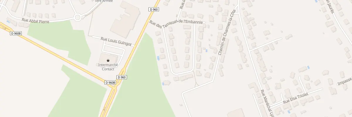 Plan du 42 Rue Terrasses de l’Embannie à Toul