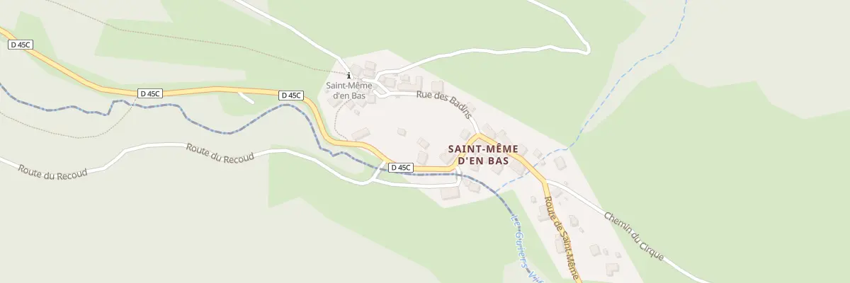 Plan du 5430 Saint Meme d’En Bas à Saint-Pierre-d’Entremont