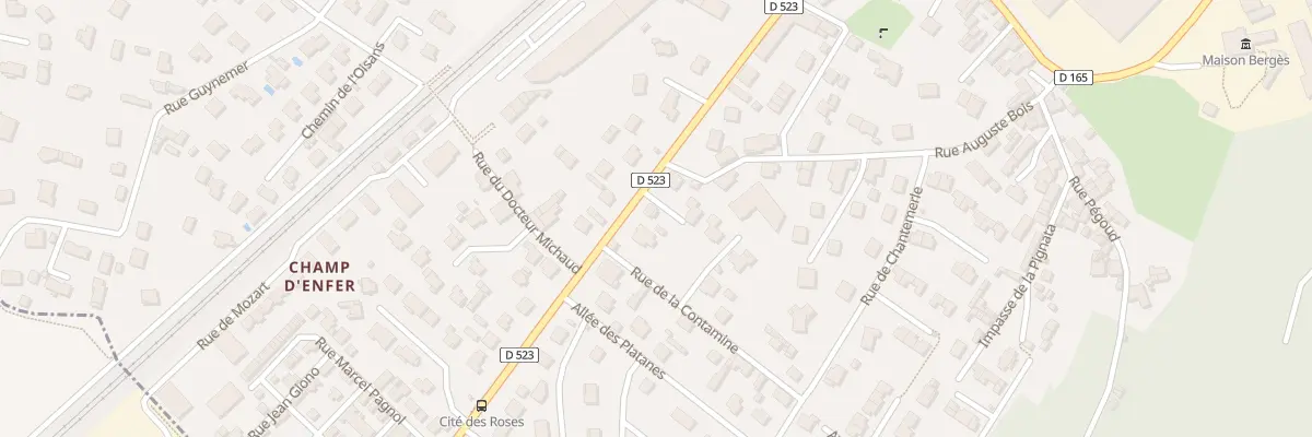 Plan du 51 Av Aristide Bergès à Villard-Bonnot