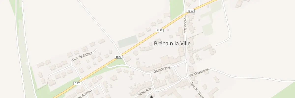 Plan du 3 Rte de Fillières à Bréhain-la-Ville