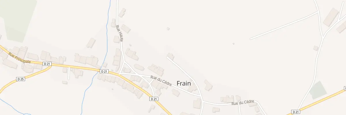 Plan du 14 Rue du Picard à Frain