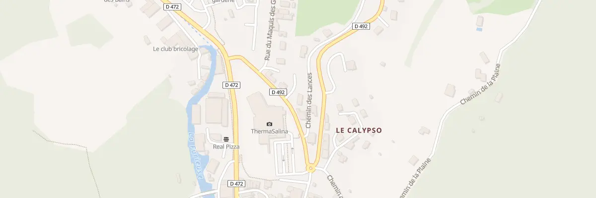 Plan du 3 Che des Lances à Salins-les-Bains