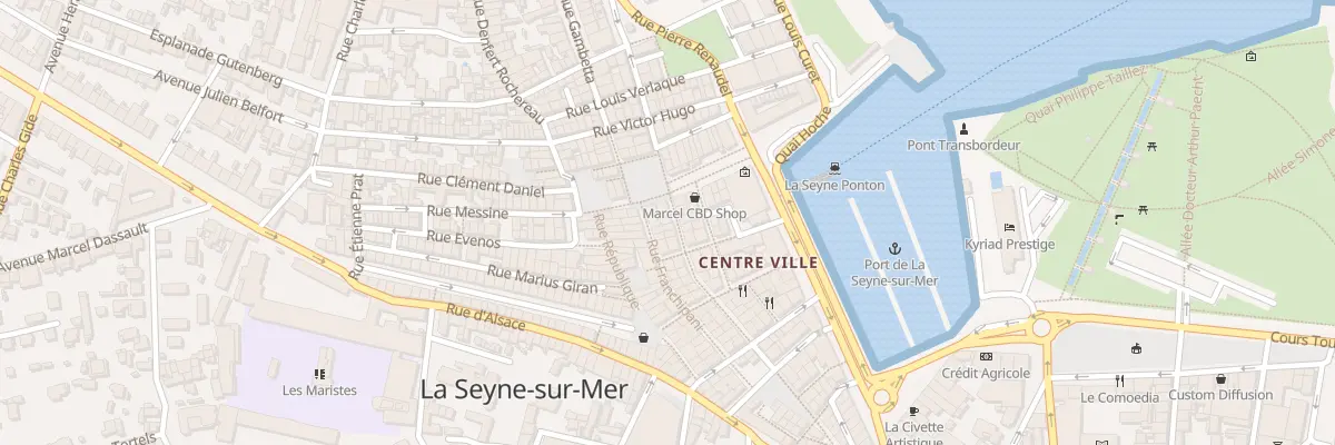 Plan du 3 Rue Baptistin Paul à La Seyne-sur-Mer