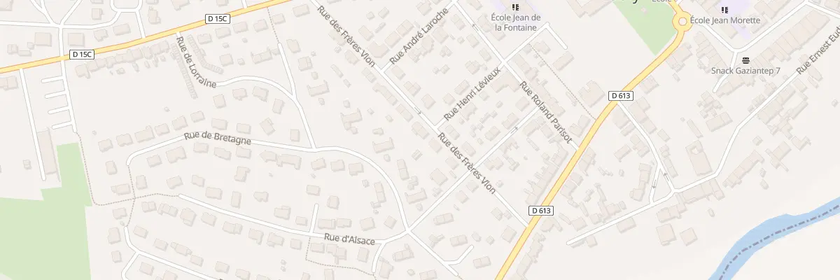 Plan du 24 Rue des Freres Vion à Labry