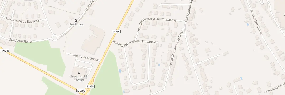 Plan du 35 Rue Terrasses de l’Embannie à Toul