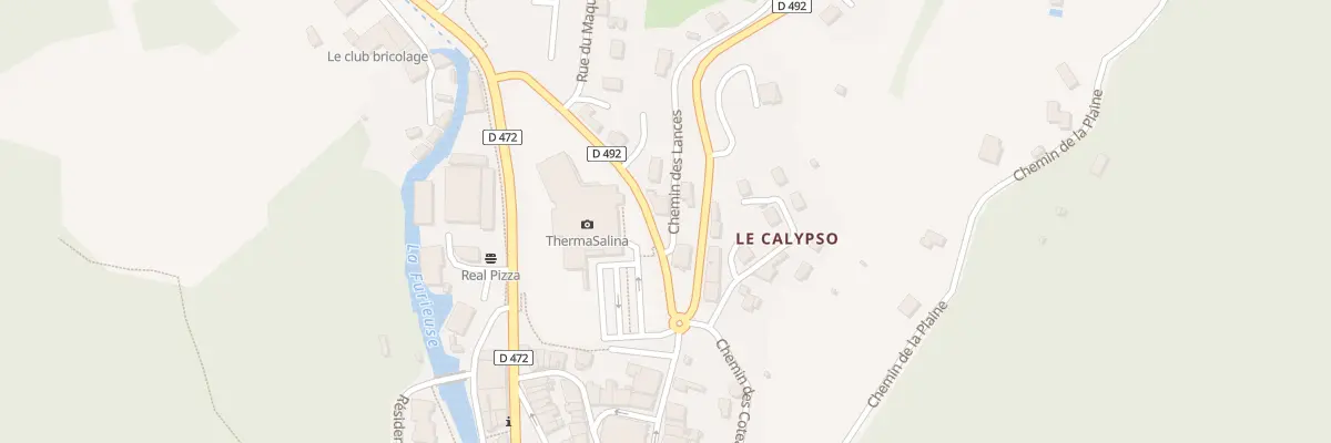 Plan du 1 Che des Lances à Salins-les-Bains