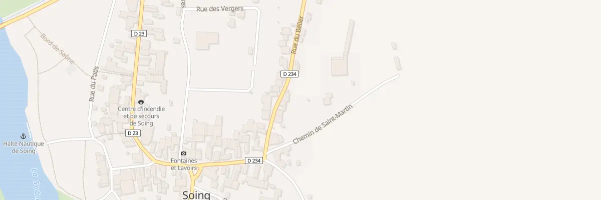 Plan du 6 Rue du Bélier à Soing-Cubry-Charentenay