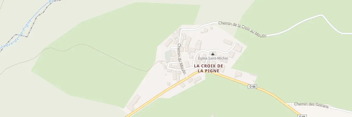 Plan du 10 Rue du Four à Pellafol