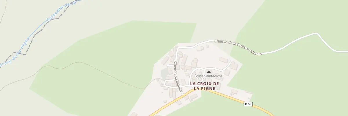 Plan du 111 Che du Moulin à Pellafol