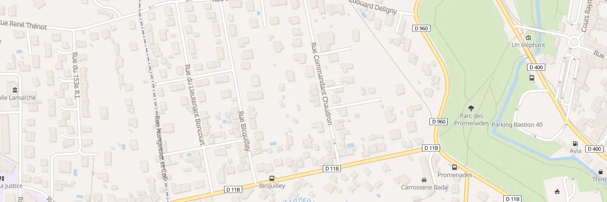 Plan du 17 Rue Commandant Chaudron à Toul