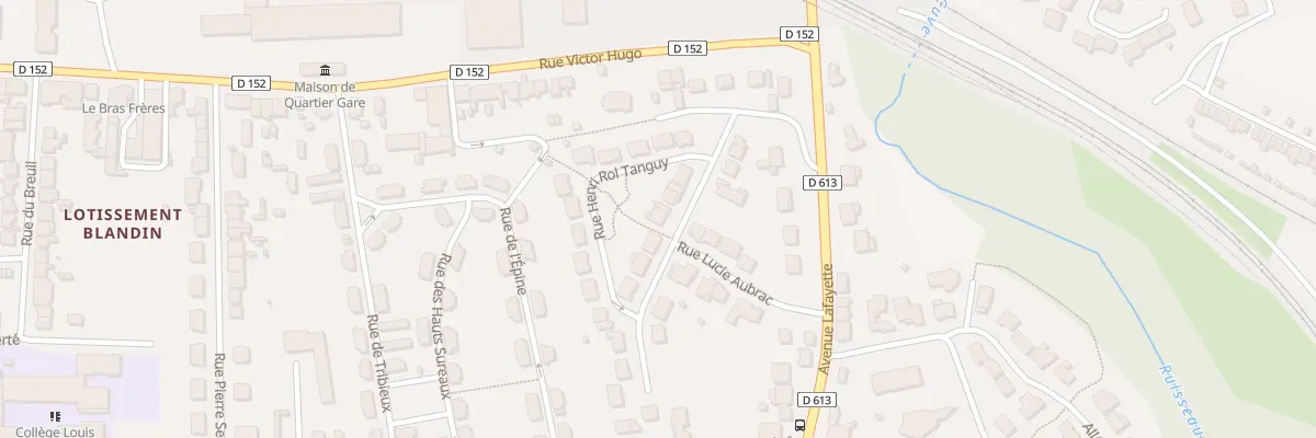 Plan du 8 Rue Maurice Kriegel - Valrimont à Jarny