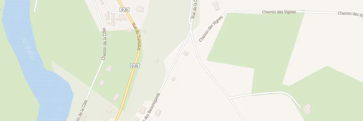Plan du 1 Rue des Beauregards à Soing-Cubry-Charentenay