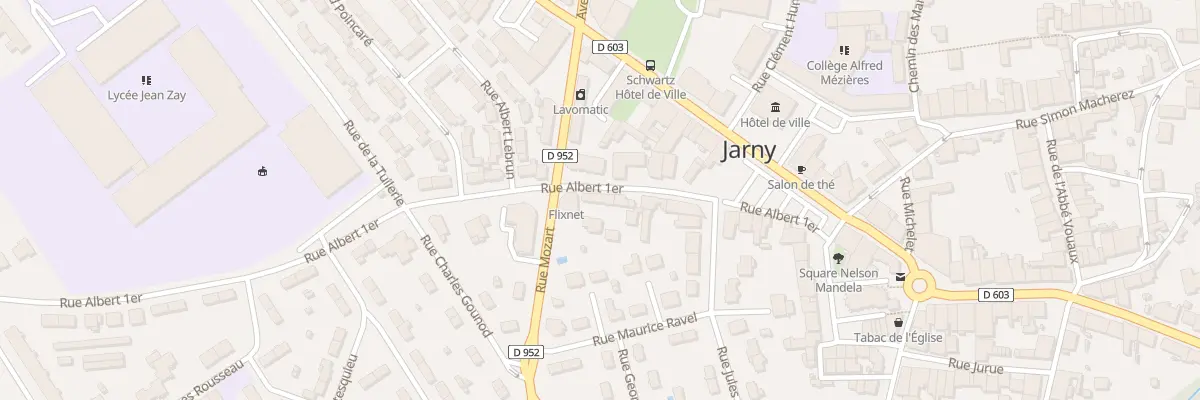 Plan du 21 Rue Albert 1er à Jarny