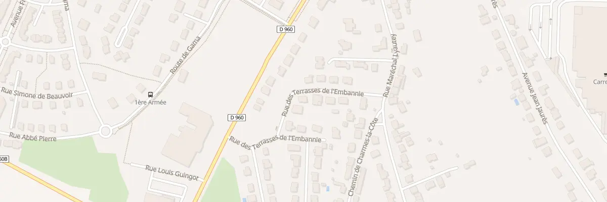Plan du 8 Rue Terrasses de l’Embannie à Toul