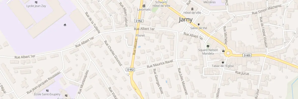 Plan du 12 Rue Maurice Ravel à Jarny