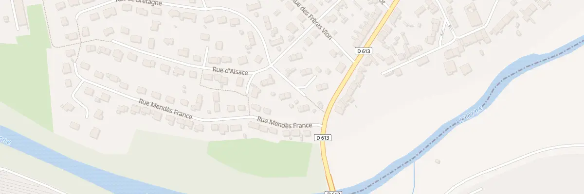 Plan du 6 Rue de Lorraine à Labry