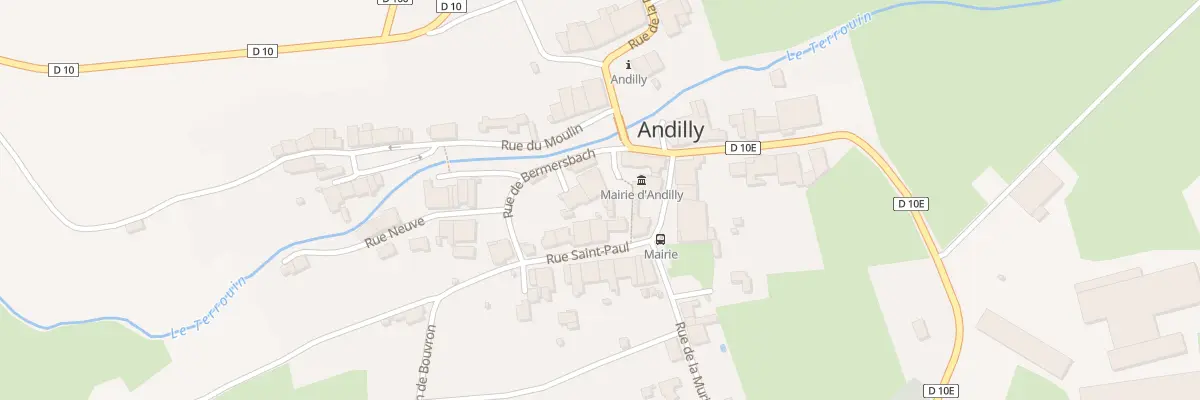Plan du 25 Rue de Bermersbach à Andilly