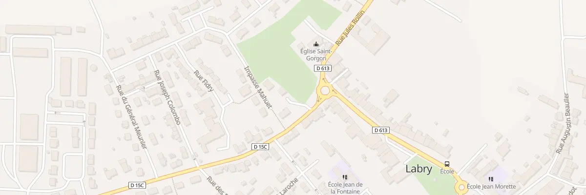 Plan du 2 Rue Roland Daret à Labry
