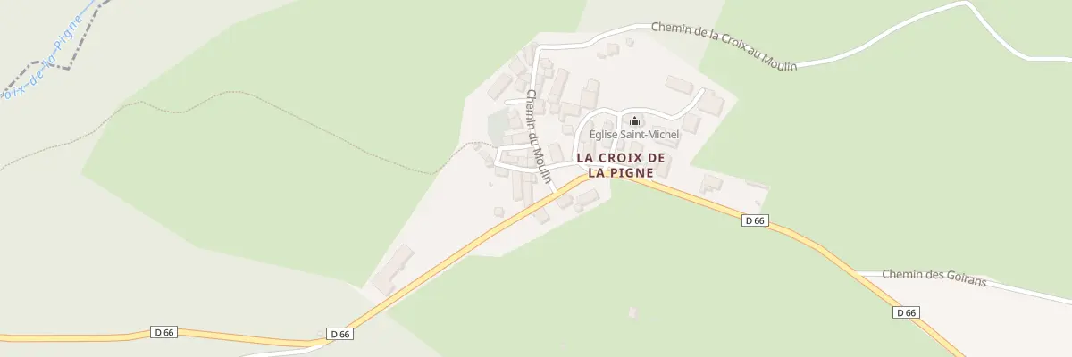 Plan du 121 Che du Lavoir à Pellafol