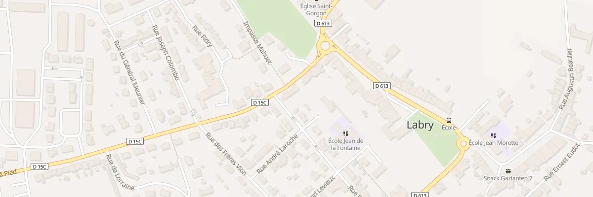 Plan du 11 Rue Roland Daret à Labry