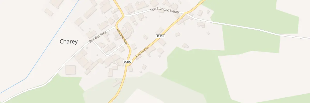 Plan du 5 Rue Haute à Charey