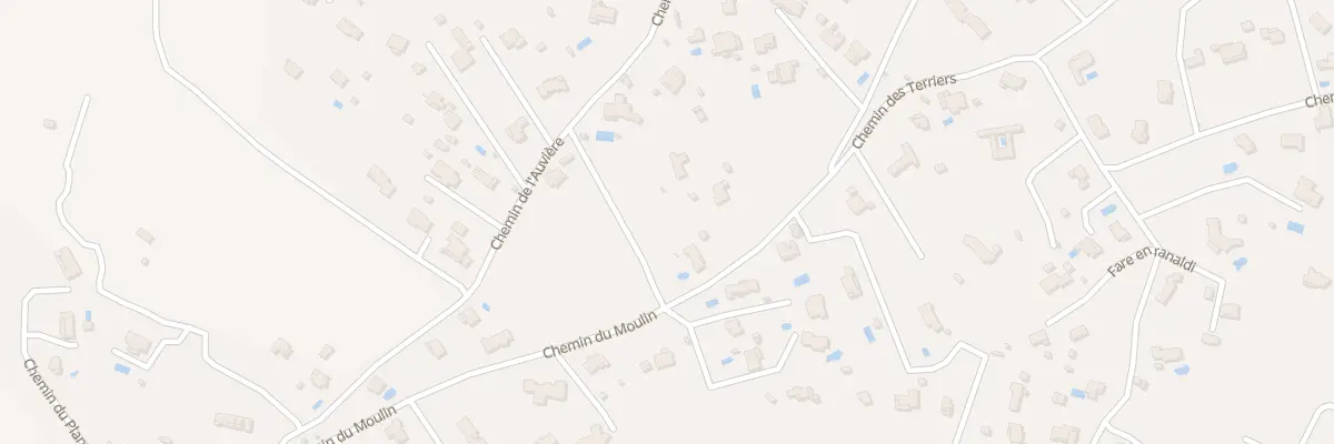 Plan du 382 Che de l’Auvière à Saint-Maximin-la-Sainte-Baume