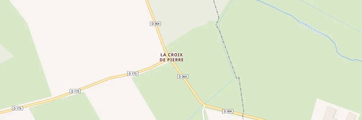 Plan du 1 La Croix de Pierre à La Vernotte