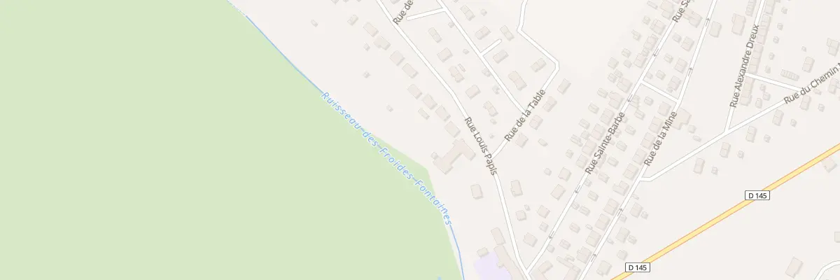 Plan du 19 Rue Louis Papis à Tucquegnieux