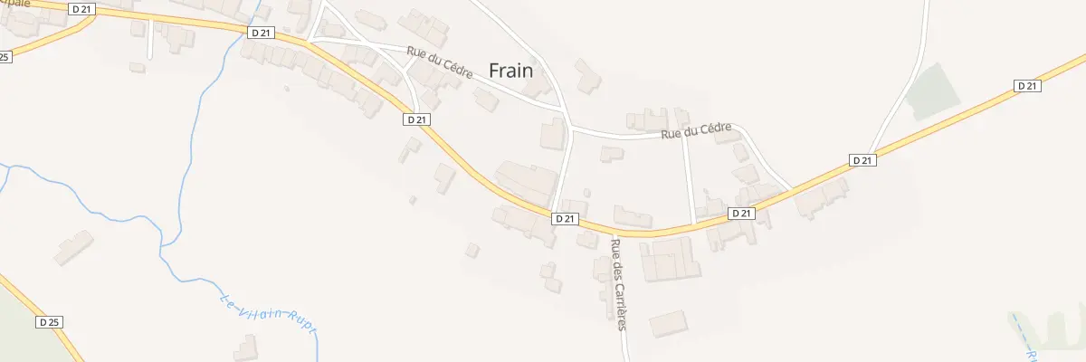 Plan du 3 Rue du Picard à Frain