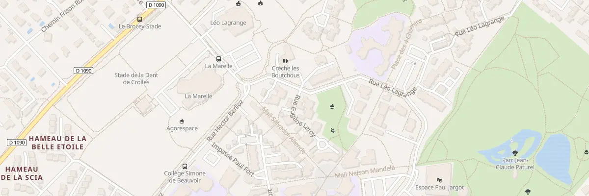 Plan du 81 Rue Eugene Leroy à Crolles