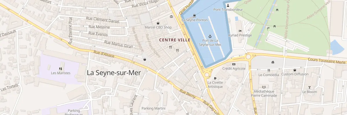 Plan du 20 Rue Baptistin Paul à La Seyne-sur-Mer