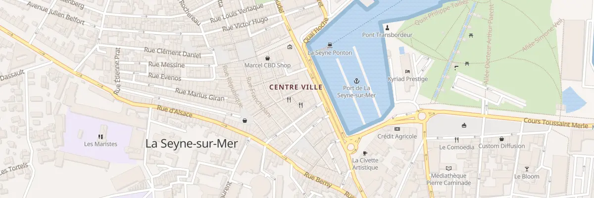 Plan du 6B Rue Cyrus Hugues à La Seyne-sur-Mer