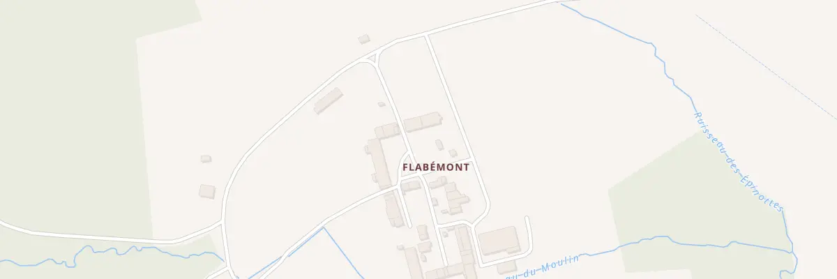 Plan du 85 Flabemont à Tignécourt