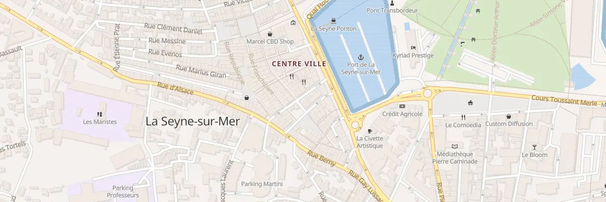Plan du 24 Rue Baptistin Paul à La Seyne-sur-Mer