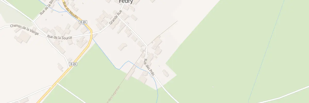 Plan du 4 Rue des Pres à Fédry