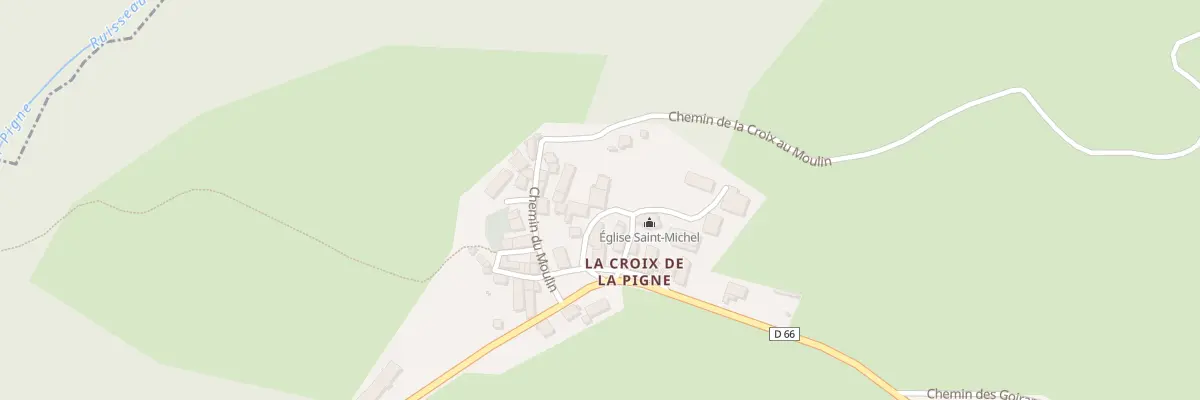 Plan du 74 Rue des Marronniers à Pellafol