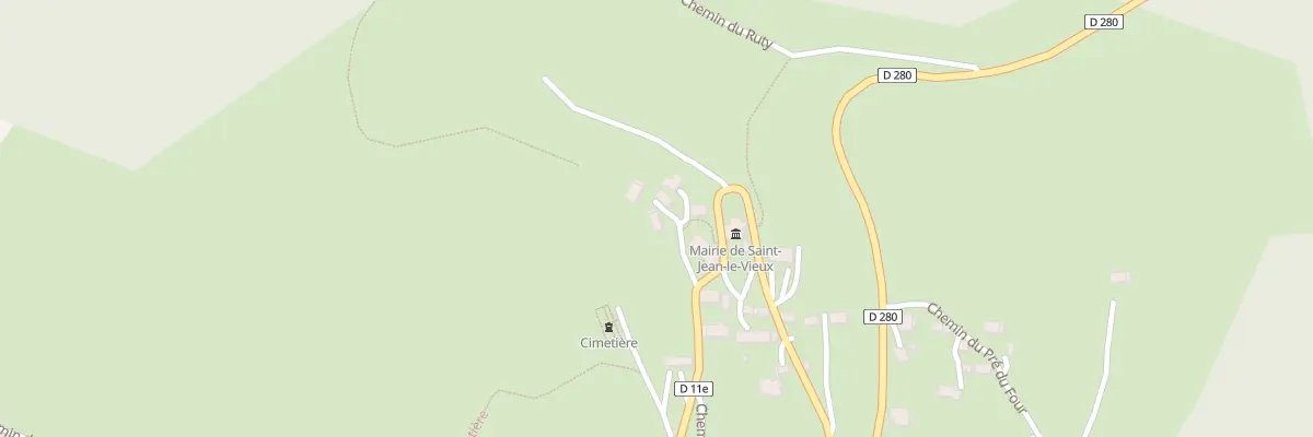 Plan du 43 Pl de l’Eglise à Saint-Jean-le-Vieux