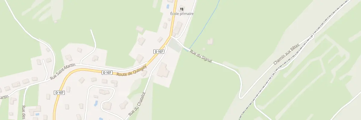 Plan du 22 Rue du Chatelot à Abbans-Dessus