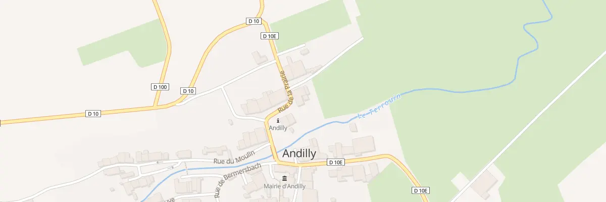 Plan du 3B Rue de la Prairie à Andilly
