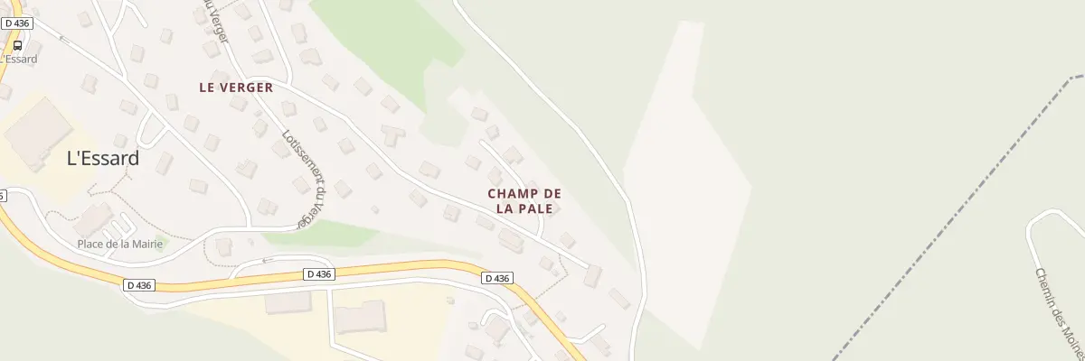 Plan du 5367 Champ de la Pale à Villard-Saint-Sauveur