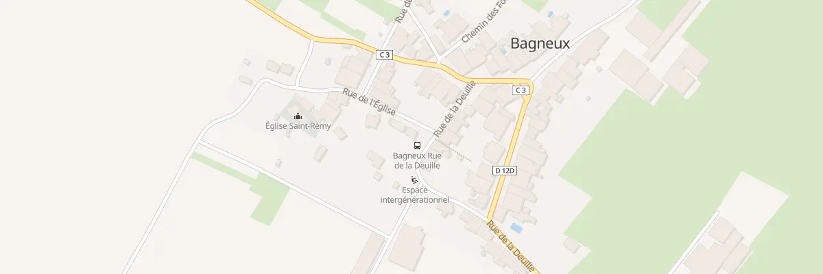 Plan du 1 Rue de l’Église à Bagneux