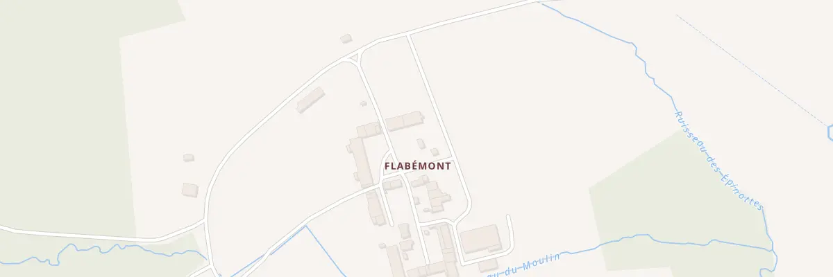 Plan du 87 Flabemont à Tignécourt