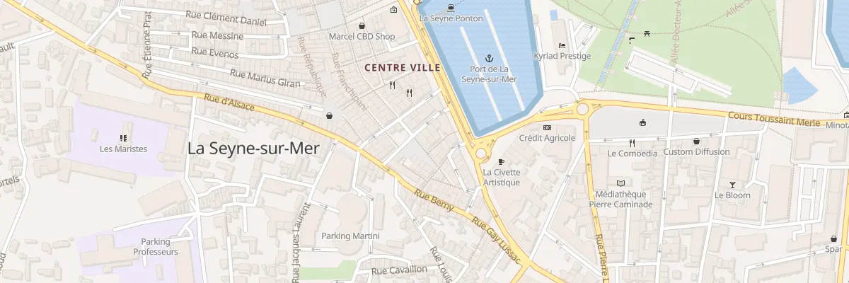 Plan du 28 Rue Baptistin Paul à La Seyne-sur-Mer