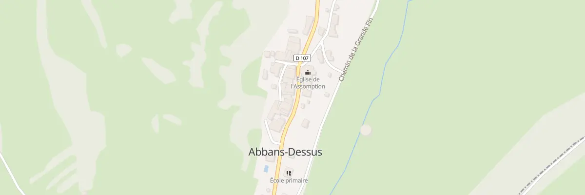 Plan du 19 Rue Jouffroy d’Abbans à Abbans-Dessus