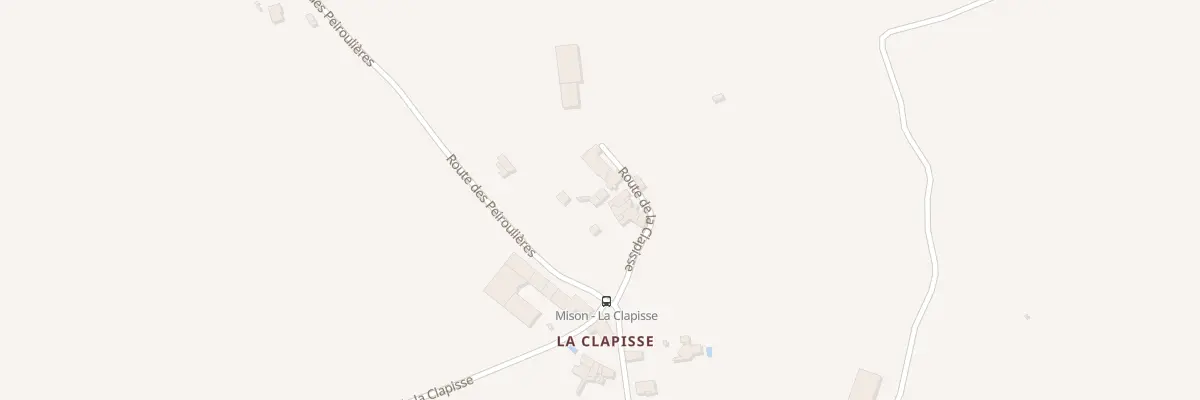 Plan du 7064 La Clapisse à Mison