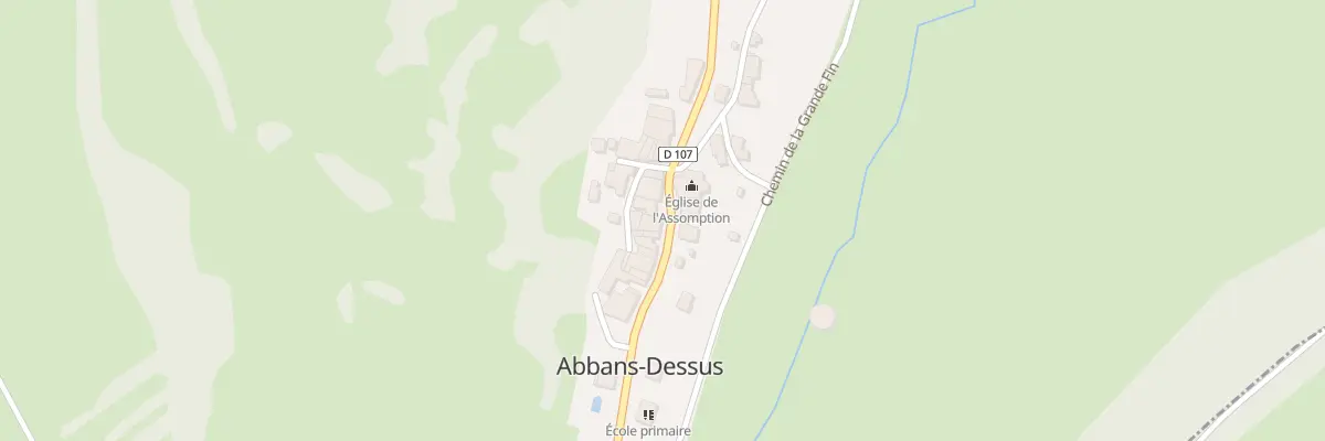 Plan du 21 Rue Jouffroy d’Abbans à Abbans-Dessus