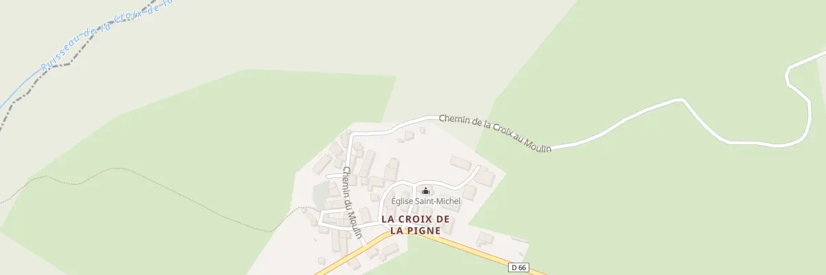 Plan du 190 Che du Moulin à Pellafol